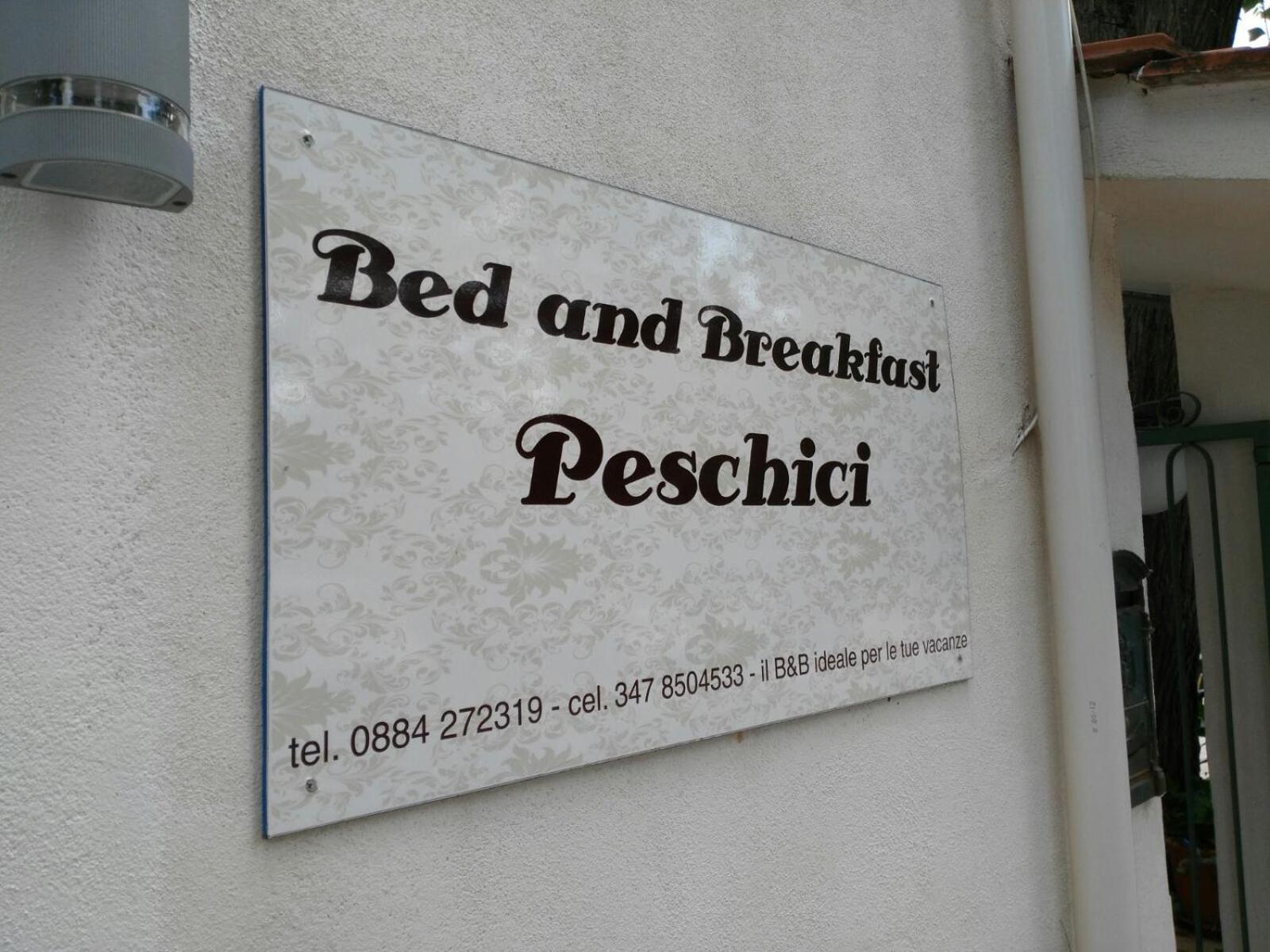 B&B Peschici Rooms Kültér fotó